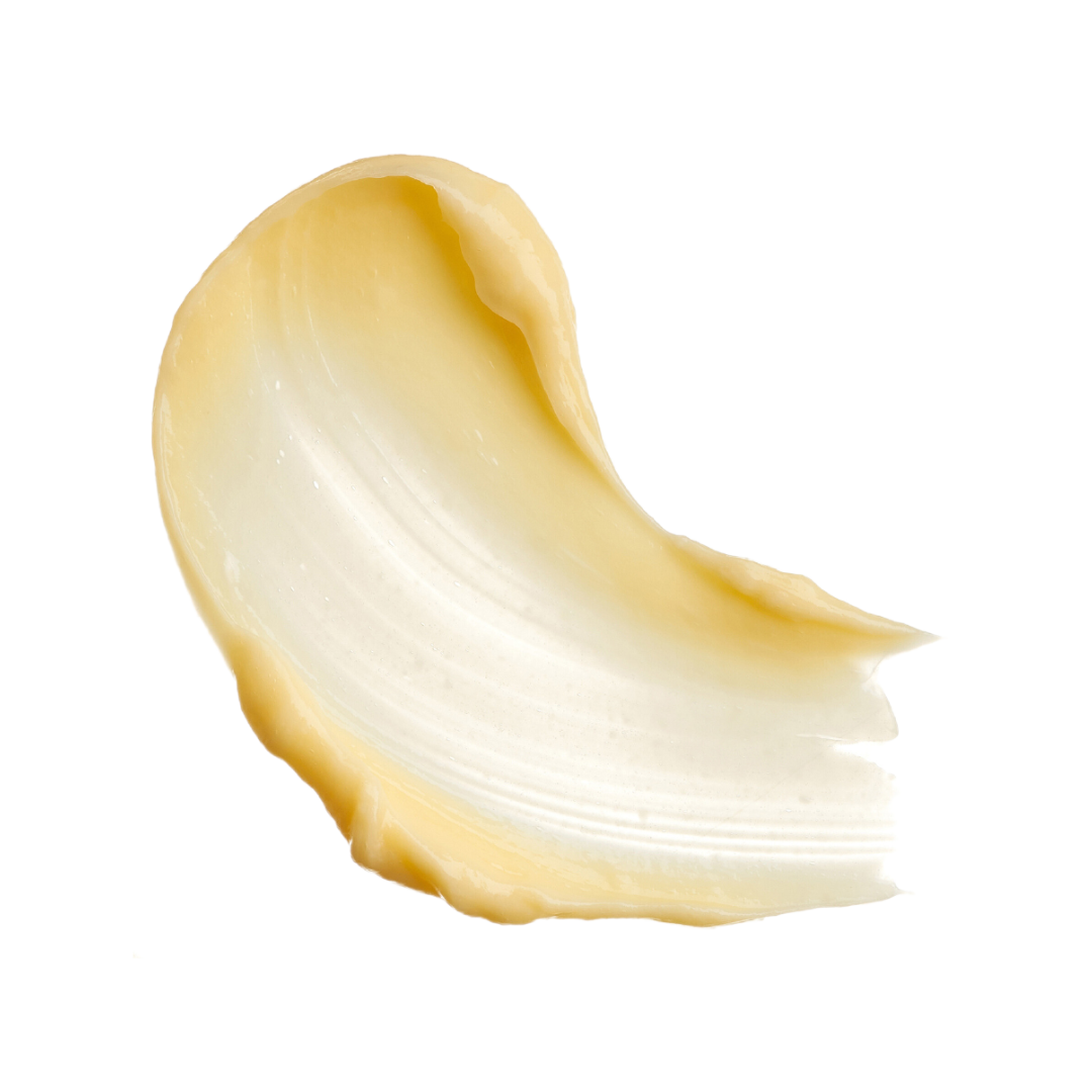 Yellow skin cream texture
